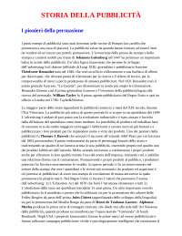 Storia della pubblicità | Appunti di Semiotica della Pubblicità ...